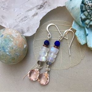 Sterling Silver Sundance charm earrings